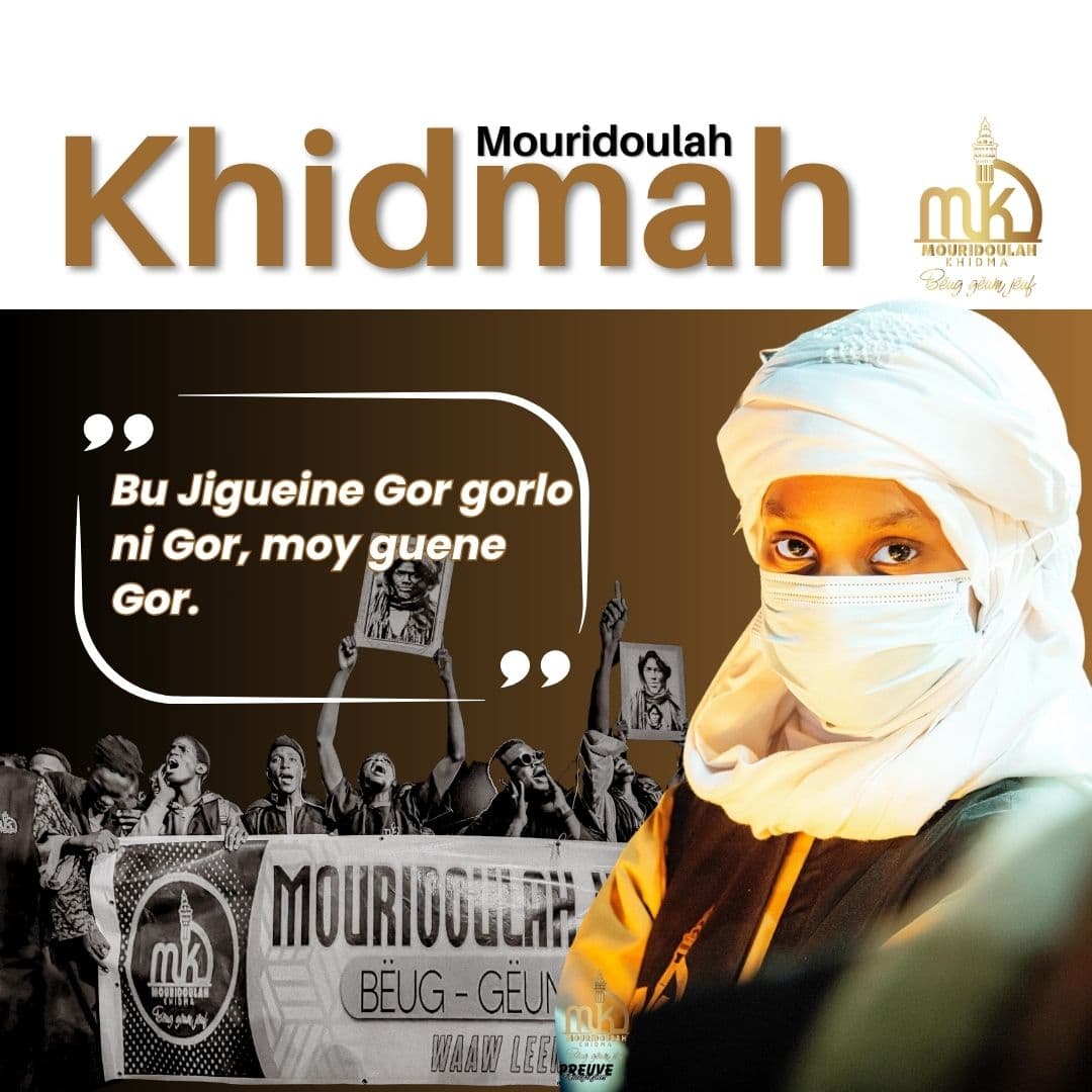 Message inspirant de Mouridoulah Khidma sur la foi et le service
